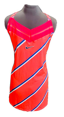 nike orange tennis dress