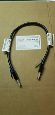 IBM 44V5132 3688 3GB SAS Cable Adapter Drawer 0.6m / 2.0-ft pSeries - iSeries