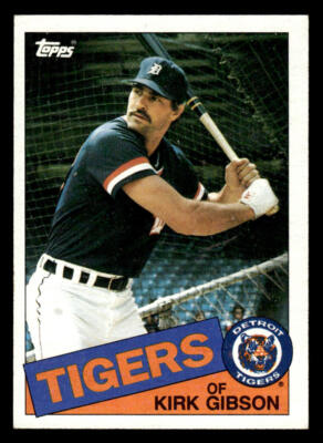 #ad 1985 Topps #565 Kirk Gibson Card Detroit Tigers $1.69