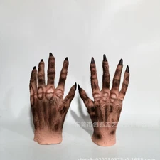 Zombie Hand Gloves Skull Gloves Adult Children Ghost Prop Halloween Horror Claw