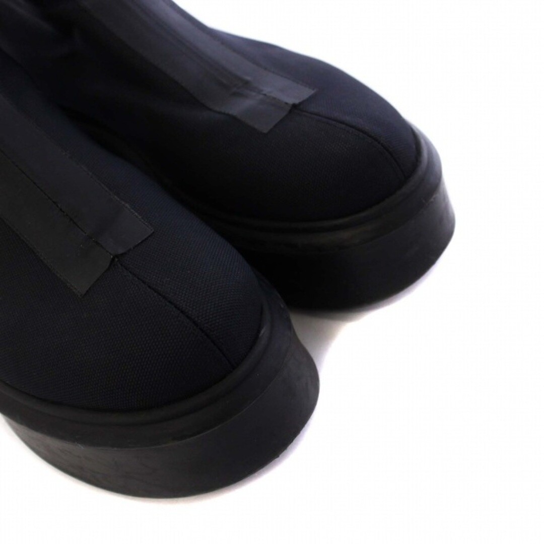 The Row Zipped Boots Ankle Short Chunky Heel Nylon 38 25cm The Row Zipped Boots Ankle Short Chunky Heel Nylon 38 25cm