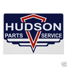 Vintage HUDSON Parts Service, Refrigerator Magnet, 40 MIL THICK