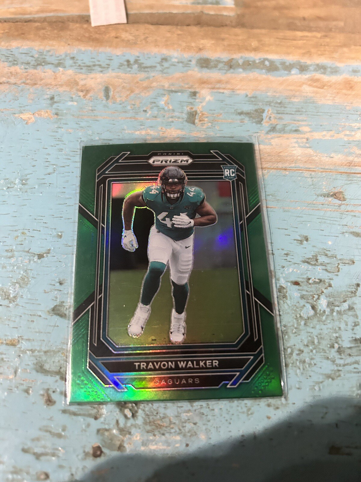 2022 Panini Prizm - Rookies Travon Walker #339 Green Prizm (RC)