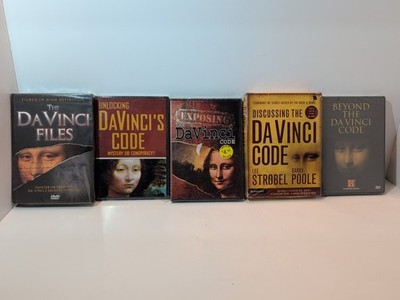 Davinchi Code Large Mixed DVD Lot Of 5 New Sealed