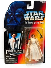 Star Wars POTF Princess Leia Organa Kenner 1995 MOC Sealed Action Figure