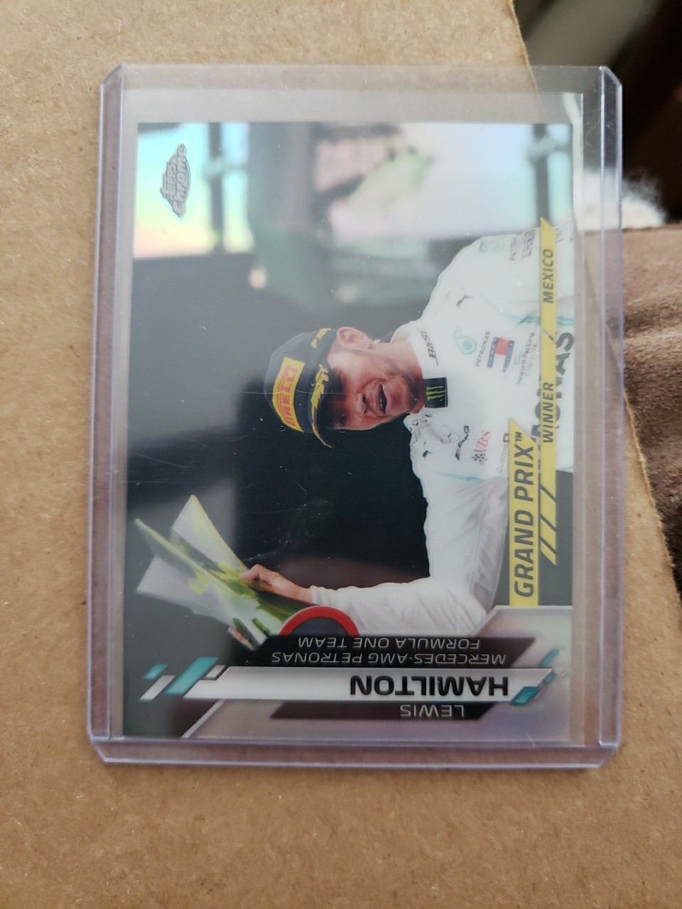 2020 Topps Chrome F1 Lewis Hamilton Refractor #150