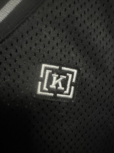 Vintage Krew Jersey Mens S Black KR3W Skateboarding Basketball 8 Y2K 2000s - Picture 3 of 8