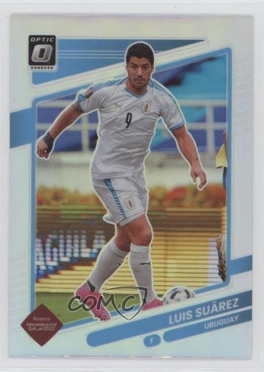 2021 Panini Donruss Road to Qatar Optic Holo Prizm Luis Suarez Suárez #174 1u6