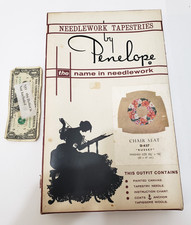 Needlework Tapestries By Penelope - Chair Seat Kit - Russet D437 -20"X18" Floral