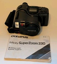 Olympus Infinity SuperZoom 330 35mm Camera 38-105mm Zoom TESTED