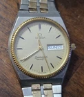 Omega Seamaster Watch Quartz WORKING Mens NICE! 396-0946