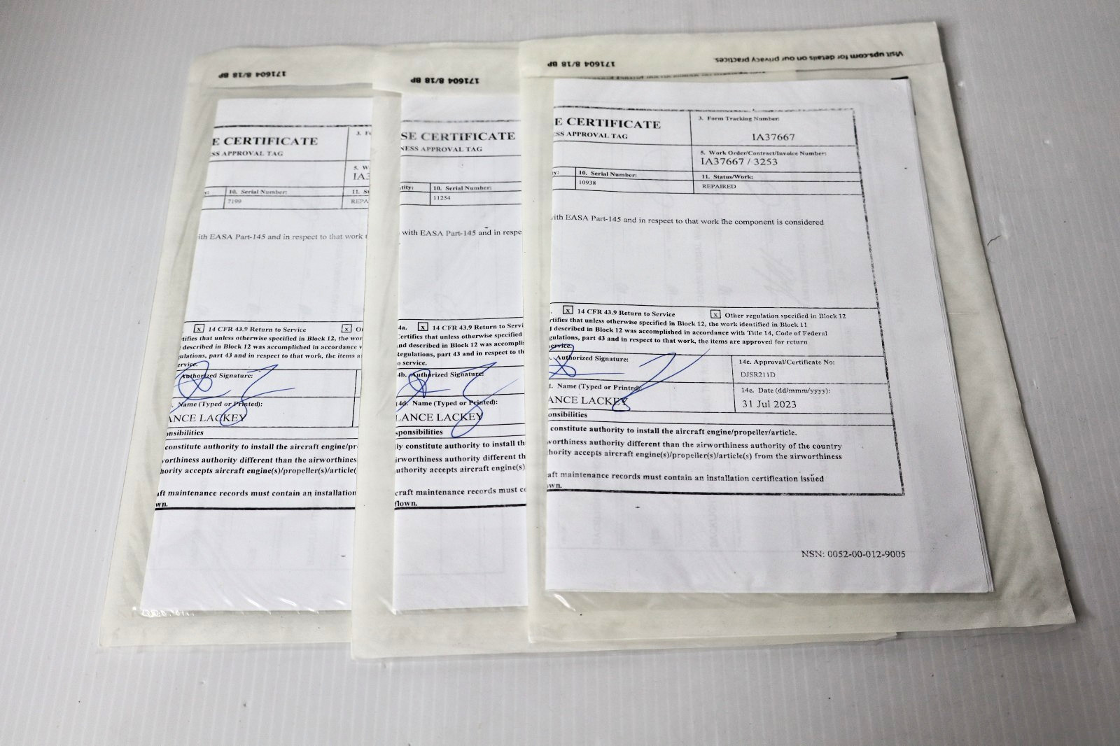 Bendix King KI 250 Radar Altimeter Indicator 066-3054-01 FAA 8130 Form (3 Avail)