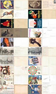 postcards ADVERTISING lot 20 pieces code 025 U