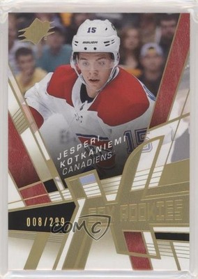 2018-19 SPx 08-09 Retro Rookies 8/299 Jesperi Kotkaniemi #08-JK RC au7
