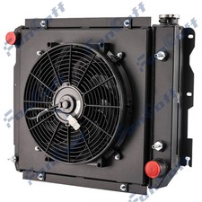 Cu8102 3 Row Radiatorshroud Fan For 87-200605 Jeep Wrangler Tj Chevy V8 Engine