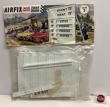 AIRFIX MRRC VINTAGE MOTOR RACING EVENT BOARD KIT SRS 2 (WHITE SEALED) CAT 5100