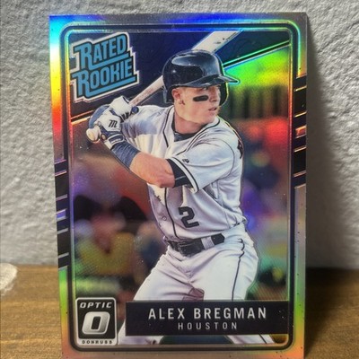 2017 Panini Donruss Optic - Rated Rookies Alex Bregman #43 Holo Prizm (RC) (CC)