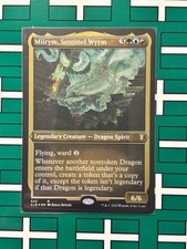Miirym, Sentinel Wyrm MTG ETCHED FOIL