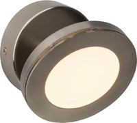 Brilliant Led Wandlampe Deckenleuchte Sense Round Eisen 6W 350Lm Warmweiß 3000K