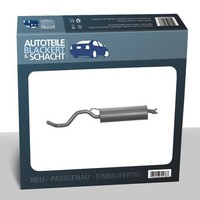 Auspuff Endtopf für Seat Leon / VW Golf IV NEW Beetle + Cabriolet
