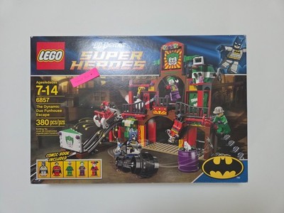 LEGO DC 6857 The Dynamic Duo Funhouse Escape 380pcs 5 Minifigures NEW Sealed