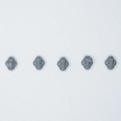 Warhammer 40K Space Marines Company Heroes Helmets x 5 Bits Bitz