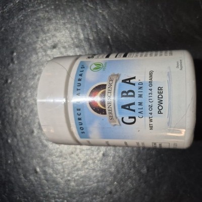 ***2 X  Source Naturals, Serene Science�, GABA, , 148 servings 765mg per serving