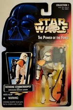 Star Wars POTF Tatooine Stormtrooper Action Figure Red Card 1996 NEW