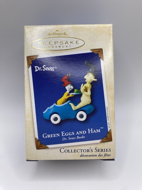 Hallmark Keepsake 2002 Green Eggs and Ham Dr. Seuss Books- NEW- READ