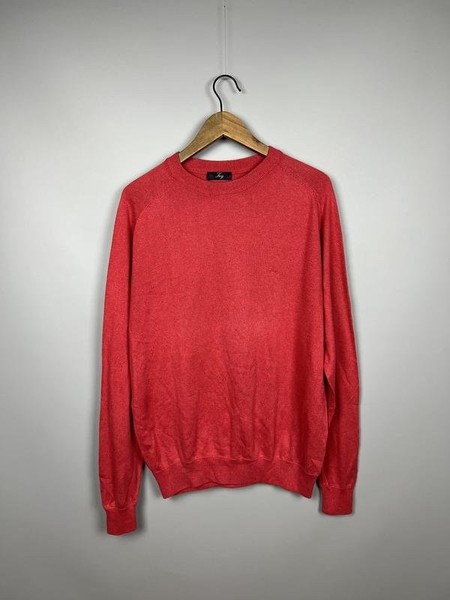 Men Fay Sweater Red Cotton 40 /L / 48