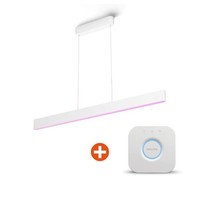 Philips Hue White & Color Ambiance Ensis Pendelleuchte Wh, Inkl. Bridge V2