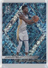 2017-18 Panini Spectra Neon Blue Prizm 55/99 Jordan Bell #59 03rx
