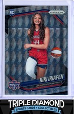 2025 Panini Prizm WNBA Kiki Iraiafen Rookie Variation Swirl Prizm SP E127