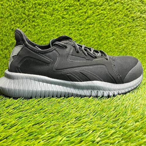 Reebok Flexagon 3.0 Womens Size 8.5 Black Gray Composite Toe Safety Work Shoes