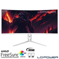 C-Ware - LC-Power - Monitor LC-M34-Q-C-PRO - 34", UWQHD-Auflösung, 165Hz