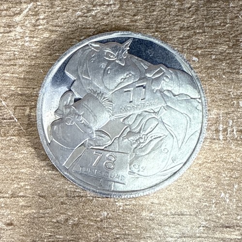 Vintage Space Jam Film Promo Münze Michael Jordan Bugs Tweety 1990er - Bild 2 von 4