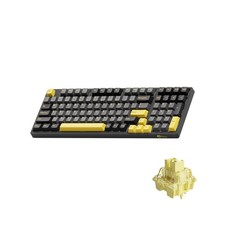 Akko 3098B Hot-swappable Mechanical Keyboard with RGB Backlight, PBT Keycaps,...