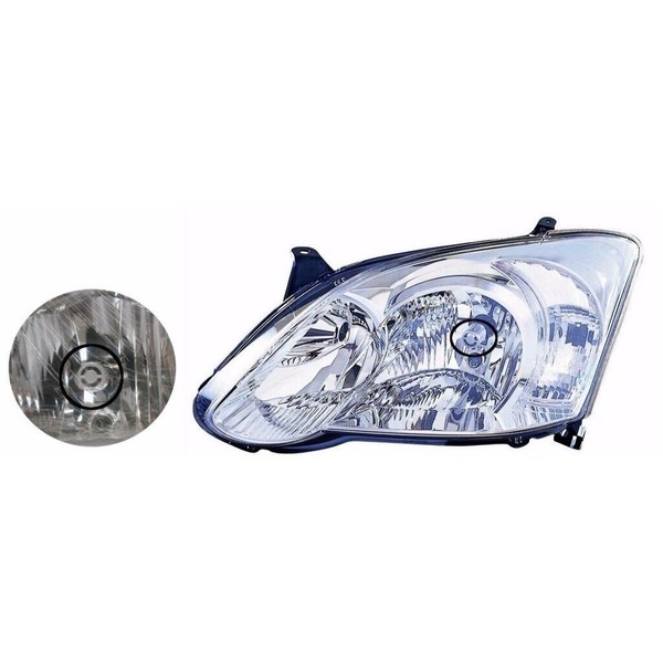 Depo Scheinwerfer Links FüR Toyota Corolla SchräGheck Kombi Ohne Verso 2004-2007-image