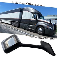 Hood Mirror fit Truck International LT, Assembly Passenger Side Chrome Hood M...