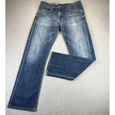 AG Adriano Goldschmied Protege Straight Leg Jeans Men 34x32 Medium Wash