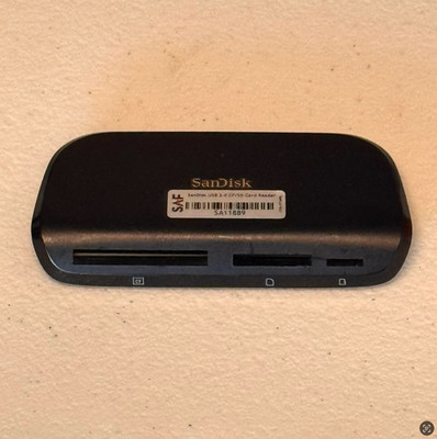 SanDisk ImageMate Pro USB Micro B External Memory Card Reader   Works Great