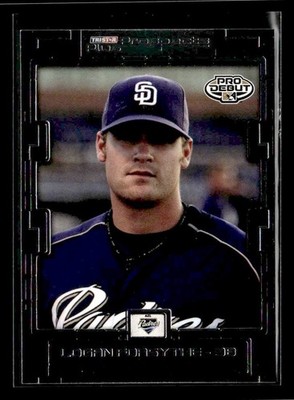 2008 TriStar Prospects Plus - #56 Logan Forsythe - San Diego Padres