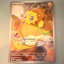 Joltik 196/182 SV04 Paradox Rift Illustration Rare Full Art Holo Pokemon TCG