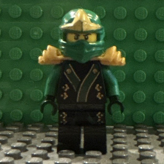 LEGO NINJAGO Lloyd Minifigure From Character Encyclopedia 