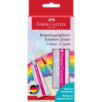 Faber-Castell Glitzer-Gel Regenbogen, 2 Tuben à 12 Ml 2 Bis 40 Stk Spare Bis 66%
