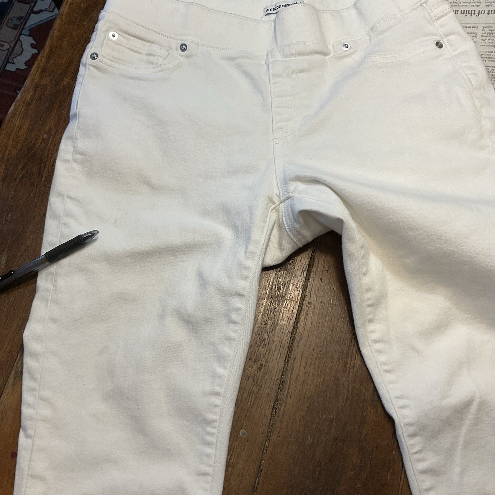 Amazon Essentials Women's Pull On White Jegging J… - image 10