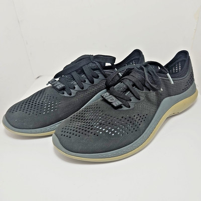 Crocs LiteRide 360 Pacer Lace Up Sneakers. Men's Size 11. Black. 