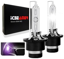 12000k Deep Purple D4r D4s Low Beam Xenon Hid Plugin Factory Headlight Bulb T153