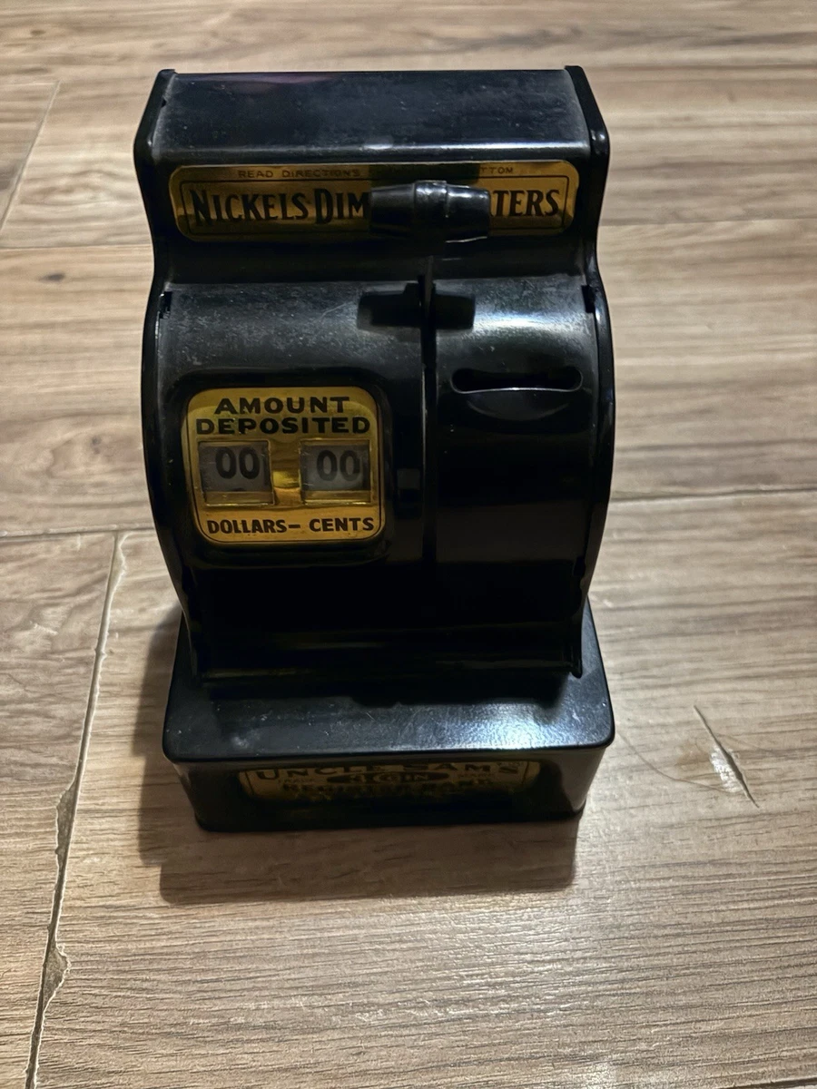Uncle Sam Cash Register In Collectible Mechanical Banks for sale