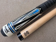 Pure X HXT62 Pool Cue, HXT LD Shaft, 5/16x18 Joint, Sport Grip Wrap, Choice Diam